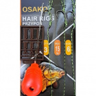 Готов монтаж на косъм с игла и стопери - за шаран osako hair ...