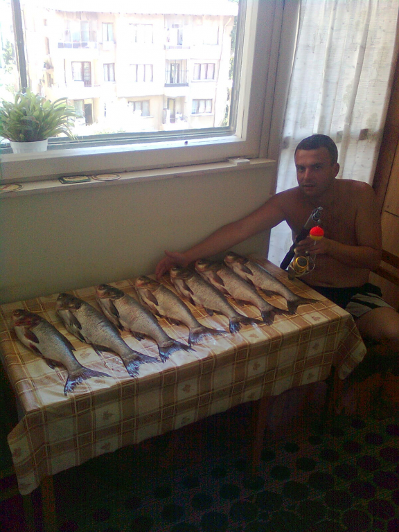 Уловени на 28.07. 2010г. яз.Смирненски