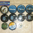 Лот от 12 броя монофилни влакна от англия