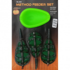 Фидер хранилка - комплект method feeder set 3+1