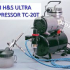 Мини-компресор -master airbrush compressor tc-20t и 6 бр.ада ...