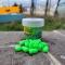 Плуваща силиконова царевица за амур - зелена RENAT Green Silicone Milk Corn Carp Food