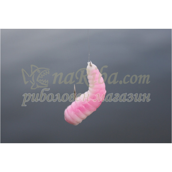 силиконова пчелна ларва Trout Master Garlic Bait Mummy