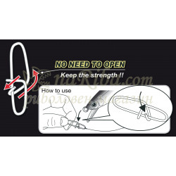 Hyper Quick Swivel - Stainless Nickel