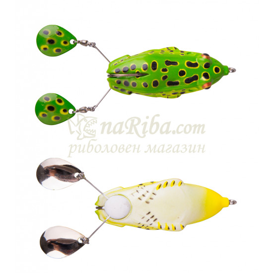силиконова жаба 3D Spin Kick Frog