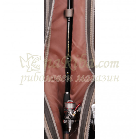 твърд калъф Trout Master Semi-Hard Big Belly Rod Case