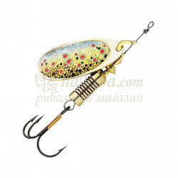 блесна Effzett Nature 3D Spinner Brown Trout