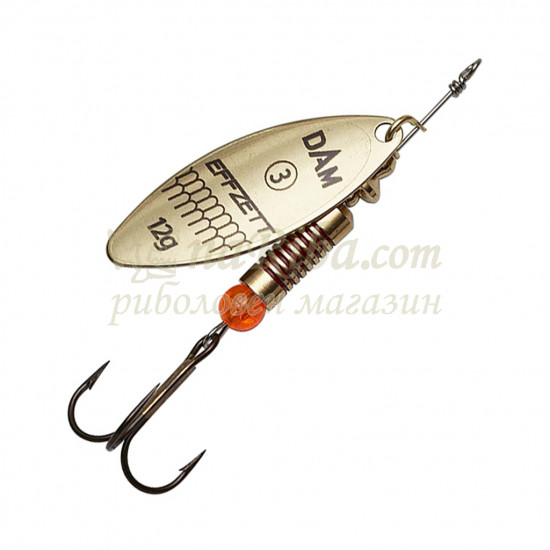 блесна Effzett Predator Spinner Gold