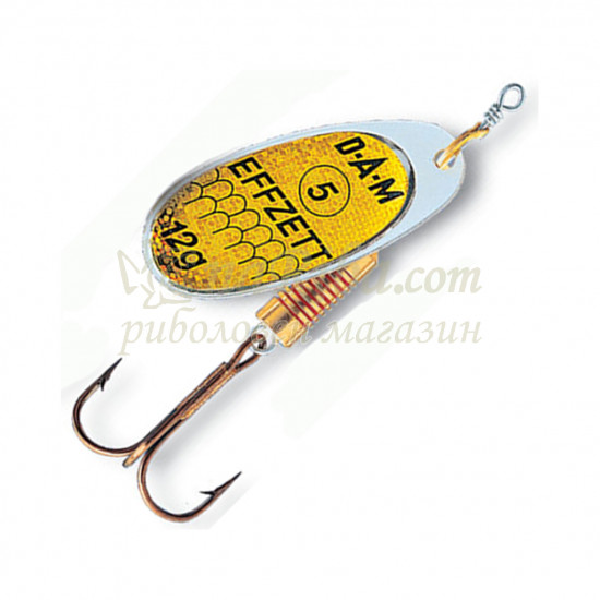 блесна Effzett Standard Spinner Reflex Gold