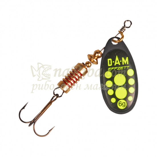 Effzett Standard Spinner Black Yellow