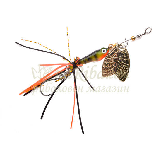 Larva Mayfly Micro Spinner Single Hook